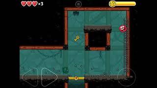 Red Ball 4 - Chapter 5 Into The Caves - Level 70 Walkthrough Gameplay