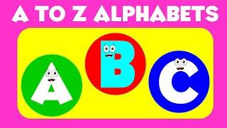 Kids Learning Videos | Kids A To Z Alphabets | Educational Videos For Kids | #kidslearningvideos