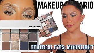 LATINA APPROVED? MAKEUP BY MARIO ETHEREAL EYES MOONLIGHT PALETTE  (brown eyes) + SWATCHES | MJ