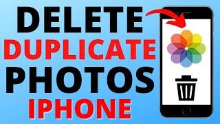 How to Remove Duplicate Photos on iPhone - iOS 16 Delete Duplicate Photos