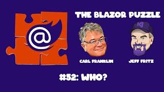 The Blazor Puzzle : Puzzle 52 - Who?