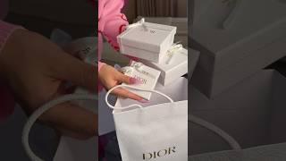 Big DIOR unboxing part 2 #unboxing #dior #unpacking #shopping