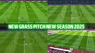 PES2017 | NEW GRASS PITCH NEW SEASON 2025