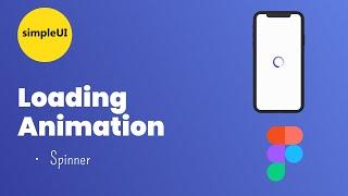 Loading animation in Figma | Figma Basic