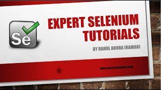 Selenium Tutorial - Lecture 4  - Getting started with Selenium and configure Firefox browser