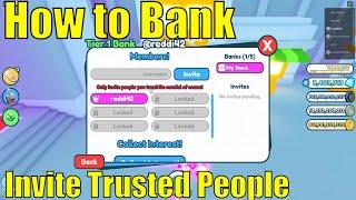How to Invite and Use The Bank in Pet Sim X | Gather interest everyday | Is it Worth it?