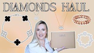 DIAMONDS HAUL! idyl Jewelry, Cartier Clash de Cartier ring Small, Van Cleef Arpels Vintage Alhambra