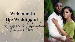 KAYVON WILSON WEDS LAKEISHA DOUGLAS | WEDDING CEREMONY | KINGDOM FULL TABERNACLE