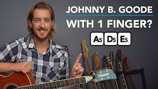 Learn to play "Johnny B Goode" in 10 MINUTES - Easy guitar tutorial for total beginners