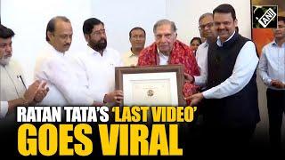 Ratan Tata’s last video goes viral as business tycoon breathed his last at 86