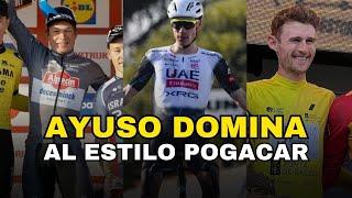 JUAN AYUSO ARRASA AL ESTILO POGACAR, WOUT VAN AERT DECEPCIONA Y DEREK GEE GANA O GRAN CAMIÑO