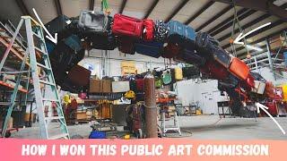 My Presentation that won me a $450k Public Art Sculpture (Full Video)