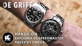 Rolex Explorer vs Omega Speedmaster | Clash of The Icons