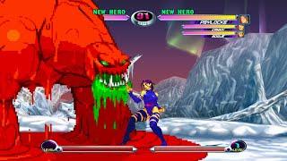 Marvel vs Capcom 2  All Super Moves (Including Boss)