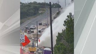 Repairs underway after water main break near Loop 360, city says