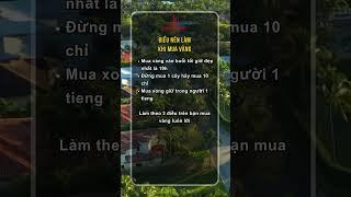ĐIỀU NÊN LÀM KHI MUA VÀNG #canhodichvu #BĐS #bandat #bannha #batdongsanhanoi #batdongsan2025