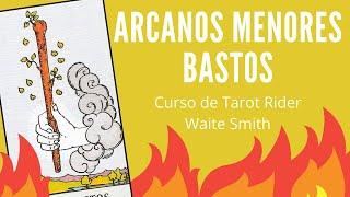 ARCANOS MENORES: BASTOS - Curso de Tarot online gratuito Rider Waite Smith