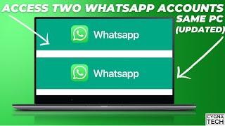 How to Use Two WhatsApp Accounts on One PC | Dual WhatsApp on Same PC | Step-by-Step Tutorial