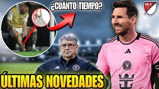  TODA la VERDAD sobre la LESIÓN de MESSI ️ Los partidos que NO va a poder jugar con Inter Miami 