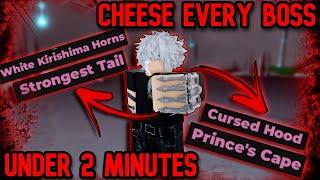 How To EASILY CHEESE Every Boss Raid In 2 Minutes or Less | Type Soul