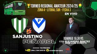 TORNEO REGIONAL - ZONA 4 - SANJUSTINO VS PEÑAROL - FECHA 3