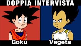 GOKU AND VEGETA - DOUBLE INTERVIEW