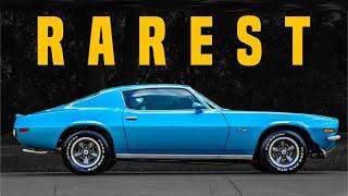 20 RAREST Chevrolet Camaros Ever Made!