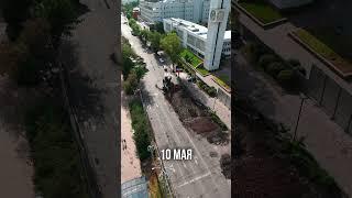 Бишкек  что сделали на проспекте Чуй за 1 день #кыргызстан #дрон