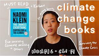 recommended books on climate change | naomi klein, eco-anxiety and others