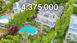 Sentinel Hill Property: South-Facing Views, Entertainment-Ready Home | Vancouver Real Estate Films