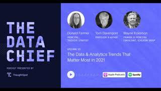 #23 – Donald Farmer, Wayne Eckerson, and Tom Davenport on Data and Analytics Trends to Watch in 2021