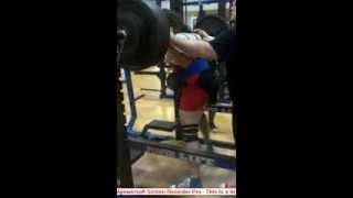 Ray 475 Pounds Squat Double