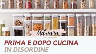 ORGANIZZAZIONE DI UNA CUCINA IN DISORDINE #PERSONALORGANIZER