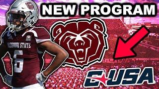 The NEWEST PROGRAM in FBS Football (Missouri State Is Next Up)