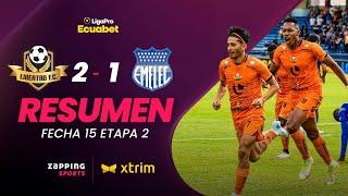 Libertad FC 2 - 1 CS Emelec Fecha 15 / 2da Etapa / LigaPro Ecuabet