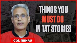 Follow These Things If You Want To Succeed In TAT At SSB | Col M M Nehru | Part 1/3