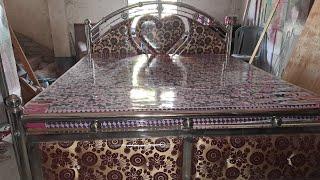 Steel bed,Steel Box khat by satarupa furniture original, madpur bazaar..#furniture #madpur #steel