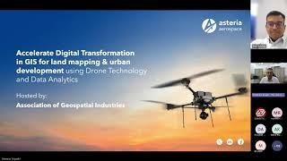 Webinar: Digital Transformation in GIS for Land Mapping & Urban Development Using Drone Technology