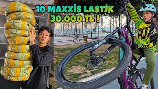 YENİ 10 TANE MAXXİS LASTİK VE 10 SET DEHŞET GÖBEK ALDIM !!!