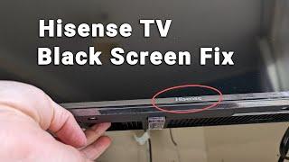 Hisense TV Black Screen Fix | Simple How-to Guide