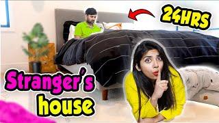 Hiding in Someone else's house SECRETLY for 24 hrs | *bohot bure pakade gaye* #funny