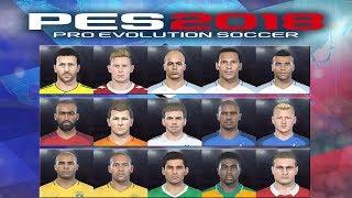 PES 2018 Classic Players Faces & Miniface Vol.3 [Defenders]