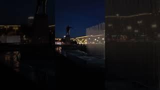Вечерний фонтан на Московской площади #достопримечательности #архитектура #города