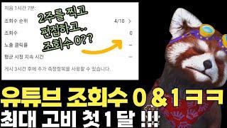 롱폼 유튜브 현실 조회수 0 - x나 빡시게 만들었는데... 대체 왜? (오늘 판다의 움직임이.. 좀.. ;;ㄷㄷ)