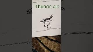 Therian art #therian