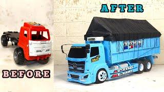 modif Truk plastik jadi Truk HINO 500 style HEREX