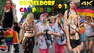 Christopher street day Dusseldorf (Germany) 2023. Gay pride parade 2023 in Dusseldorf