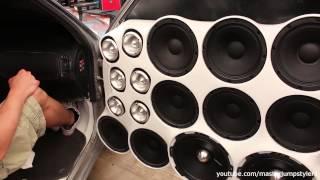 Car Hifi Extreme: Citroen Saxo with 14.000 W !!!