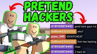 WE PRETENDED TO BE HACKERS - Apocalypse Rising 2 (ROBLOX)