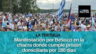 “Todos somos Besozzi”: Cientos de militantes blancos se movilizaron en apoyo al exintendente